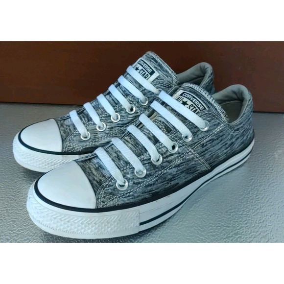 Converse All‎ Star Heather Grey Taylor Low Top Sneakers Size 8 - Picture 3 of 6